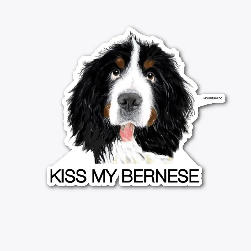 Kiss My Bernese Mountain Dog T-Shirt