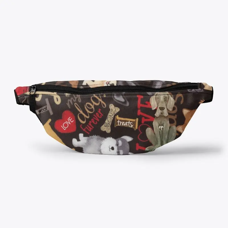 Cute Dog Treat Fanny Pack