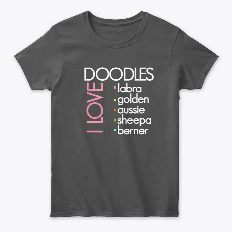 I LOVE DOODLES TEE