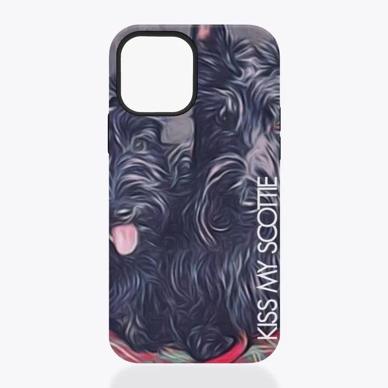 Kiss My Scottie iPhone Case