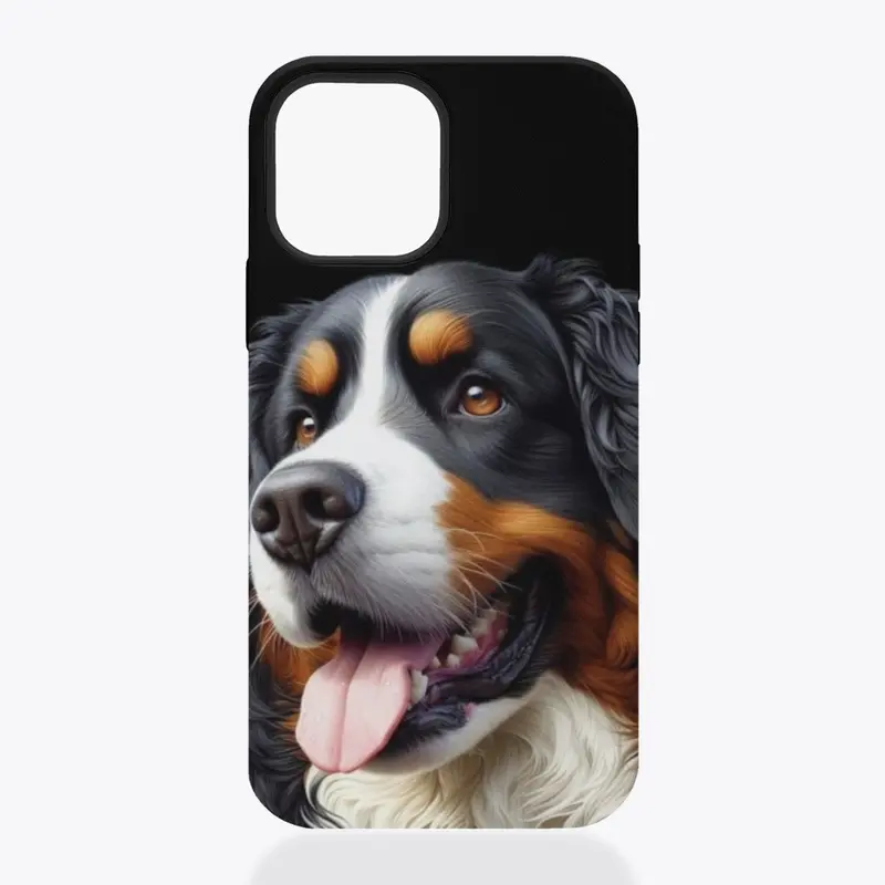 Kiss My Bernese iPhone Case