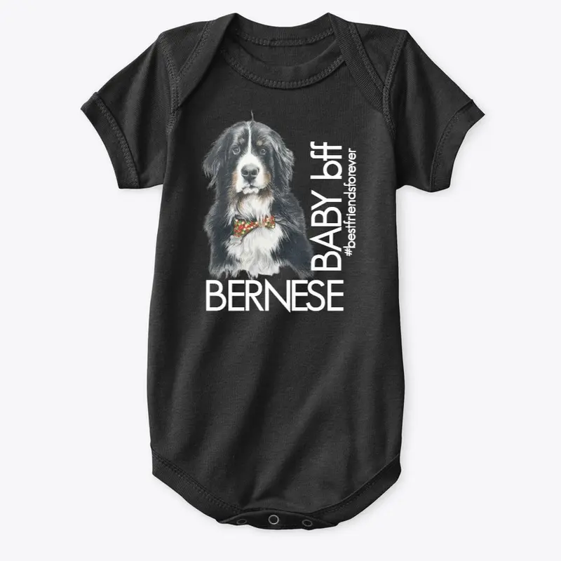 Bernese and Baby Onesie